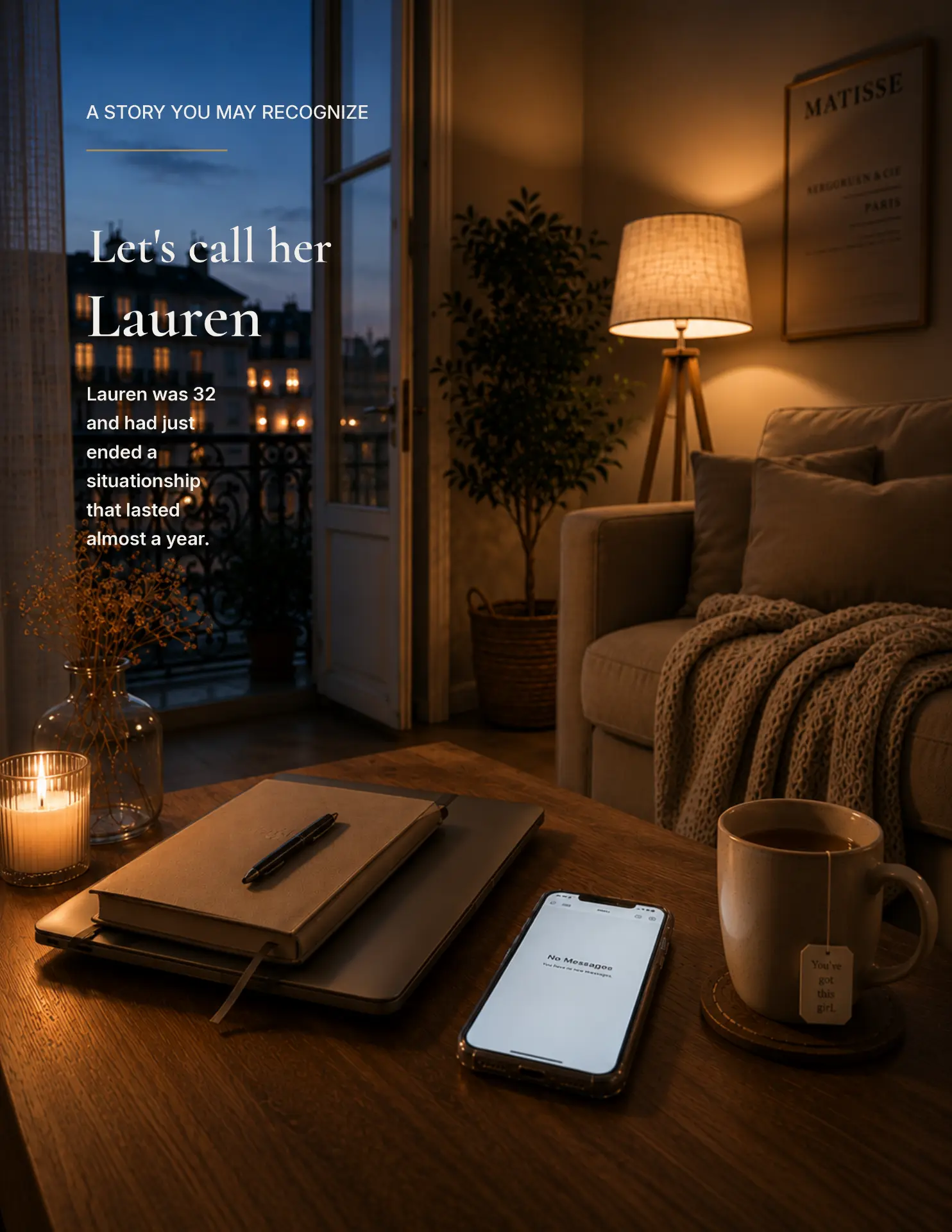 Opening of a recurring A Story You May Recognize feature inside the book